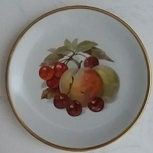 Bereuther Waldsassem Cherries & Peach Plate